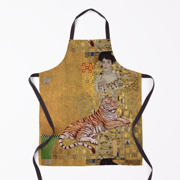Item preview, Gustav Klimt Portrait of Adele Bloch-Bauer I and tiger designed and sold by zlatnilist.