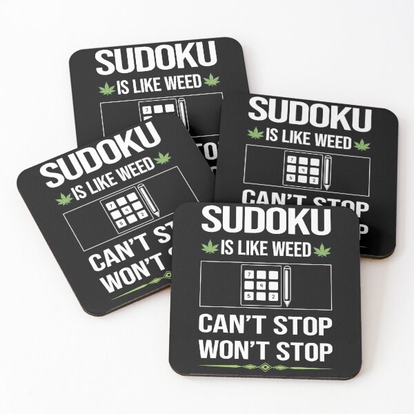 Item preview, Funny Can't Stop Sudoku designed and sold by FulviaContreras.