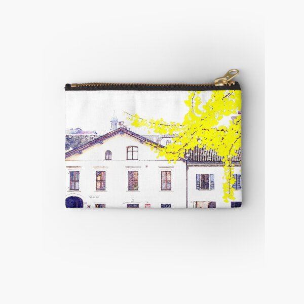 Aperçu de l'œuvre Maison avec arbre automnal créée et vendue par Giuseppe Cocco.