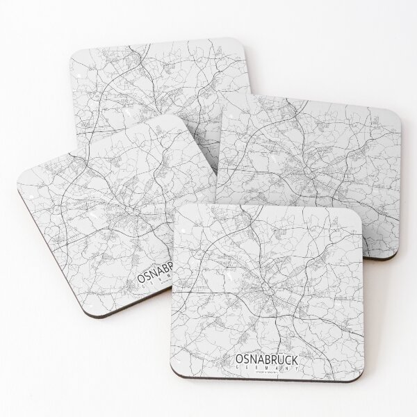 Item preview, Osnabrück City Map of Lower Saxony, Germany  - Light designed and sold by deMAP.