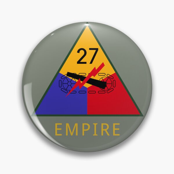 Item preview, 27th Armored Division 'Empire' (United States - Historical) designed and sold by wordwidesymbols.