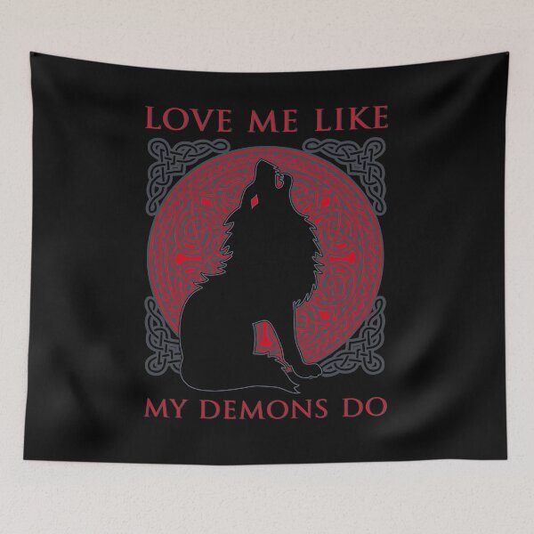 Item preview, Fenrir Wolf Celtic designed and sold by Fran Fryberg.