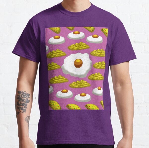 Breakfast Patterns: Egg Circle Classic T-Shirt