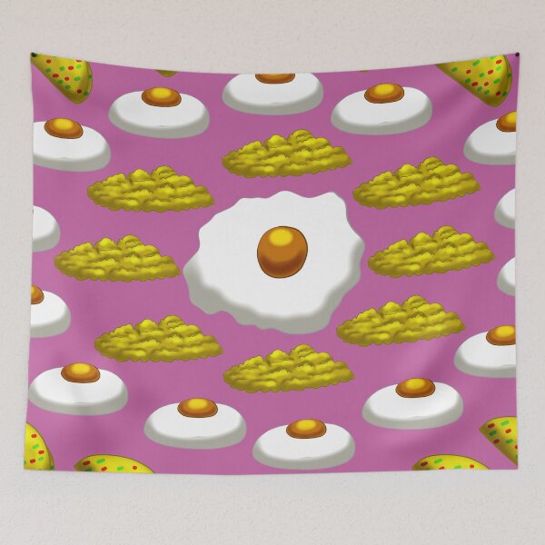 Item preview, Breakfast Patterns: Egg Circle designed and sold by KnockoutNiko.