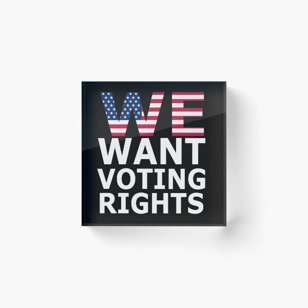 Item preview, We Want Voting Rights designed and sold by Topiest.
