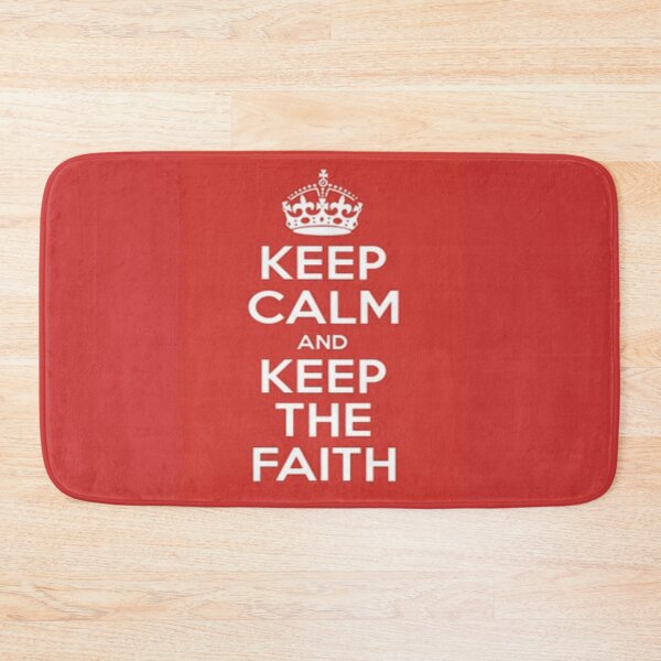 Item preview, KEEP CALM AND KEEP THE FAITH designed and sold by michaelwoodham.