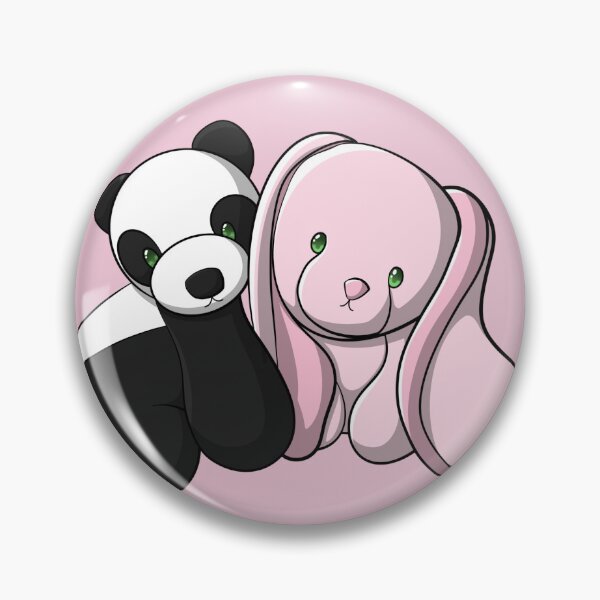 Artikelvorschau, Panda und Hase entworfen und verkauft von NLDStudios.
