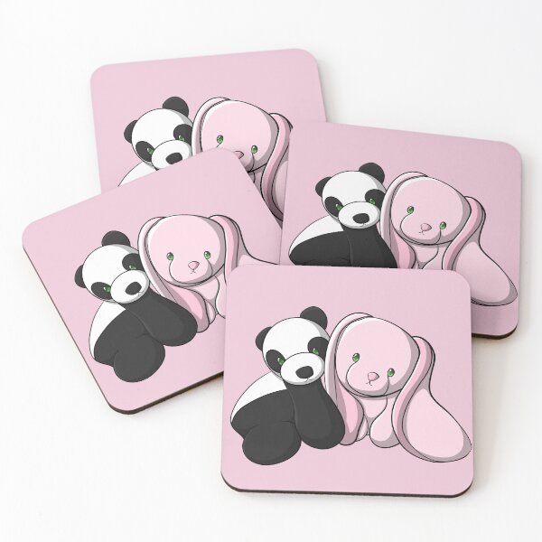 Artikelvorschau, Panda und Hase entworfen und verkauft von NLDStudios.