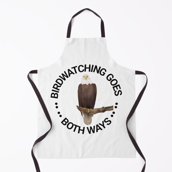 Item preview, Birdwatching goes both ways- Eagle illustration with text designed and sold by Midnightviera.