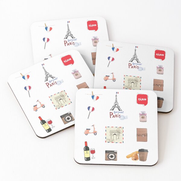 Item preview, Paris Stickers Pack, Paris Stickers Collection, Paris Lovers designed and sold by Airmilly Store.