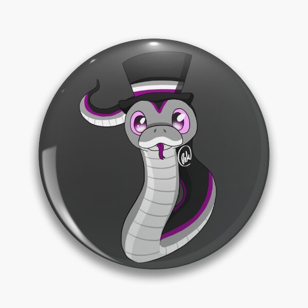 Item preview, Pride Flag Snake Ace designed and sold by dollopsofpaint.