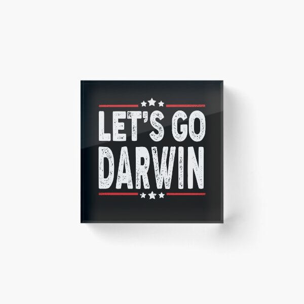 Item preview, lets go darwin funny sarcastic pro vaccine  designed and sold by Majesticoo.