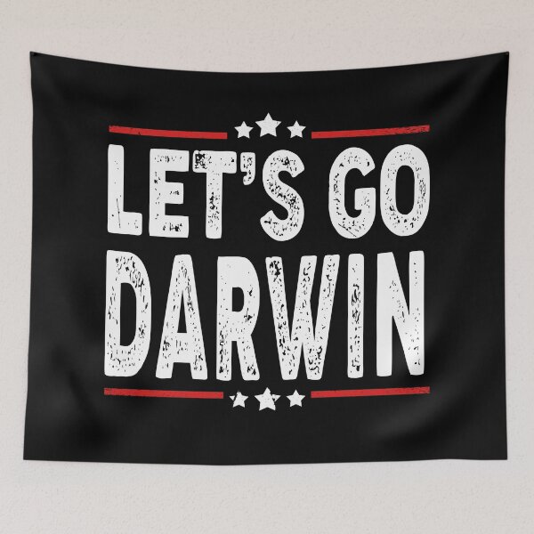 Item preview, lets go darwin funny sarcastic pro vaccine  designed and sold by Majesticoo.