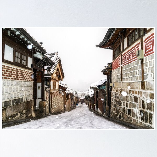 Item preview, snow over bukchon designed and sold by aaronchoi.