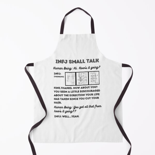 Item preview, INFJ Small Talk – They Just Know designed and sold by Ferocious-Pear.