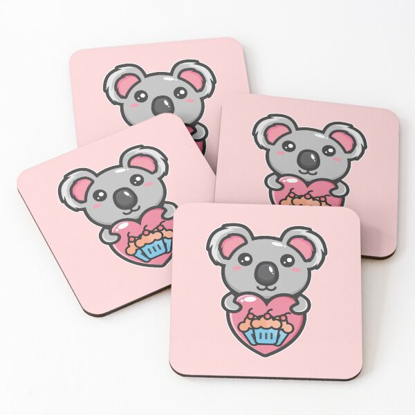 Item preview, Koala Cupcake - Heart designed and sold by crazycollective.