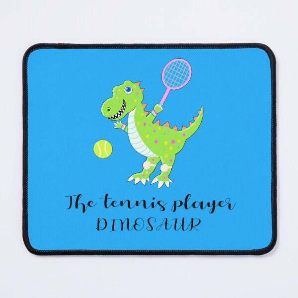Item preview, tennis dinosaur designed and sold by fernandobos.