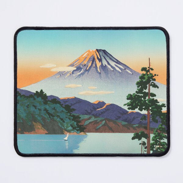 Item preview, Lake Ashi in the Hakone Hills by Koitsu Tsuchiya designed and sold by Ukiyo-Studio.