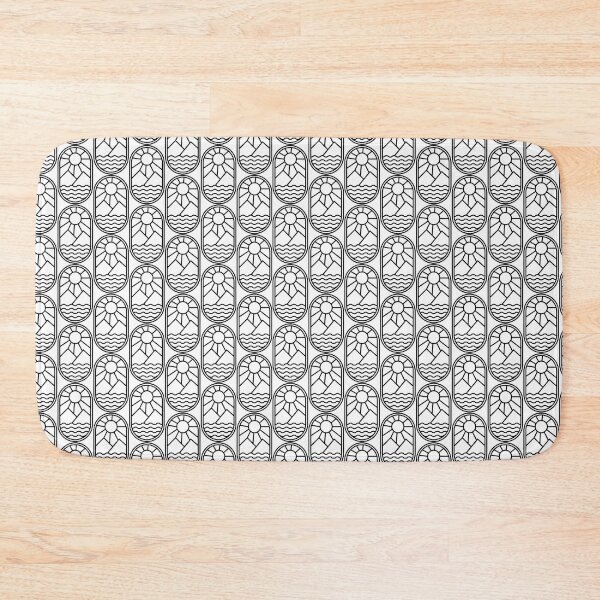 Item preview, Sun Mountain Sea Line Art Graphic Simple Outdoors Cool designed and sold by zacben.