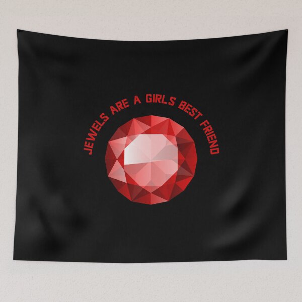 Item preview, Jewels are a girl’s best friend, National Jewel Day, Awesome gift for gemstones lovers designed and sold by abdelhak2005.