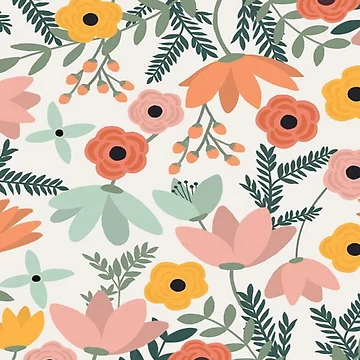 Artwork thumbnail, Patterns - Spring Patterned by Almight Store