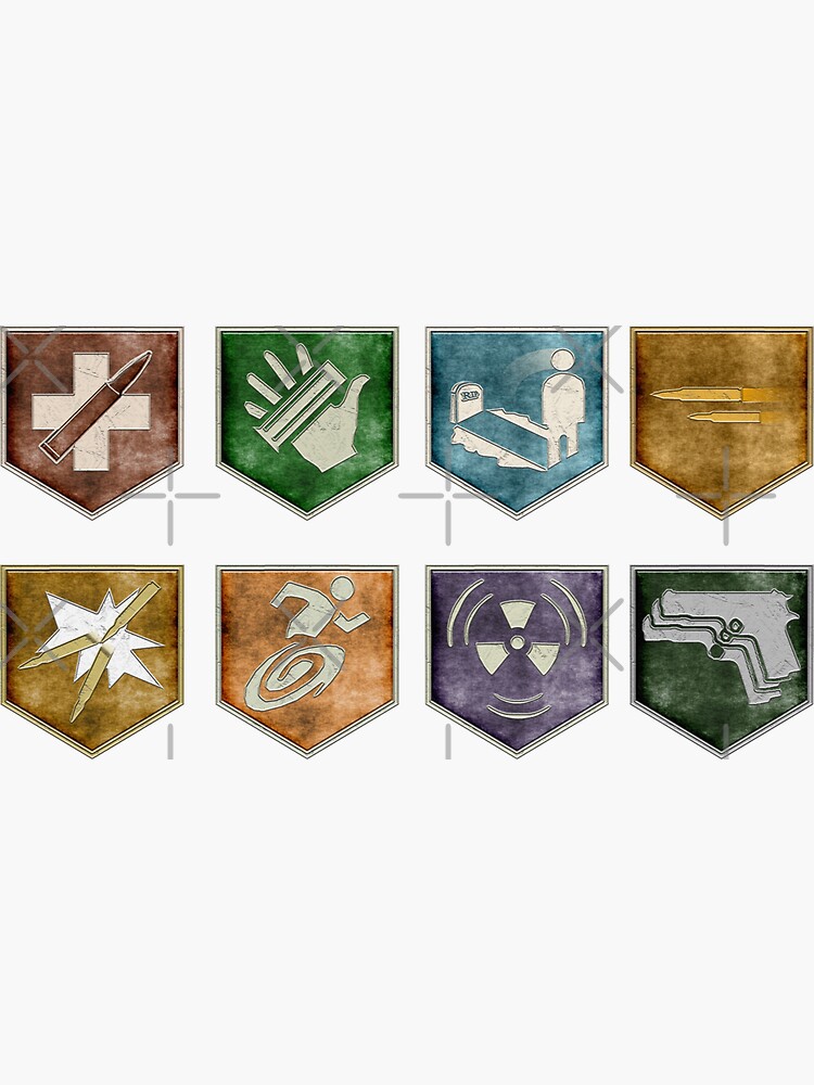 Imagen 3 de 3, Pegatina con la obra Beneficios de COD Zombies, diseñada y vendida por teaisfantastic.