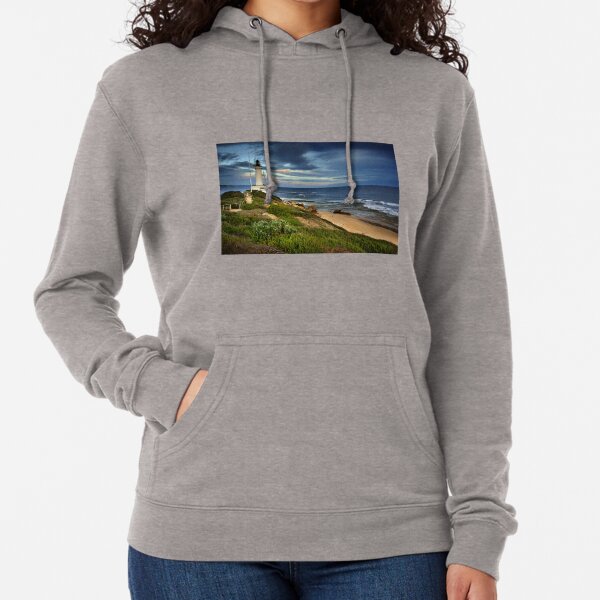 Point Lonsdale Lighthouse Lightweight Hoodie