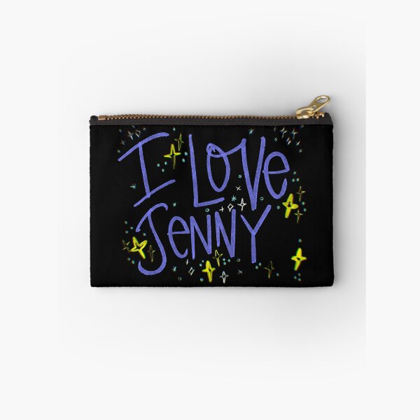 Item preview, I LOVE JENNY NAME PURPLE designed and sold by GIVENGRACE.ART.