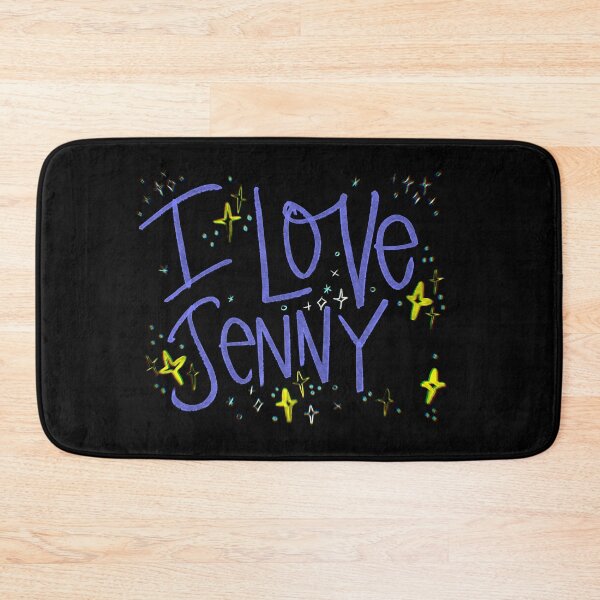 Item preview, I LOVE JENNY NAME PURPLE designed and sold by GIVENGRACE.ART.