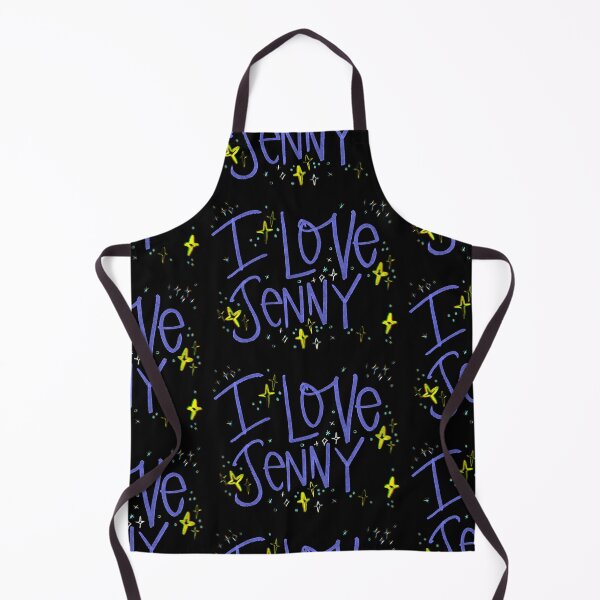 Item preview, I LOVE JENNY NAME PURPLE designed and sold by GIVENGRACE.ART.