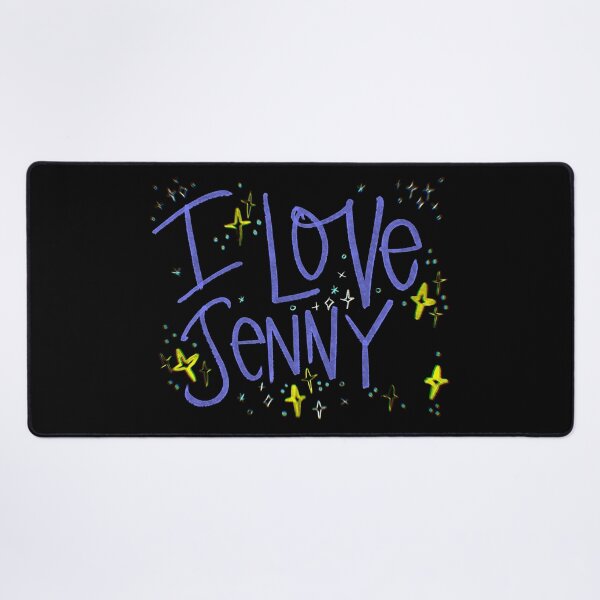 Item preview, I LOVE JENNY NAME PURPLE designed and sold by GIVENGRACE.ART.
