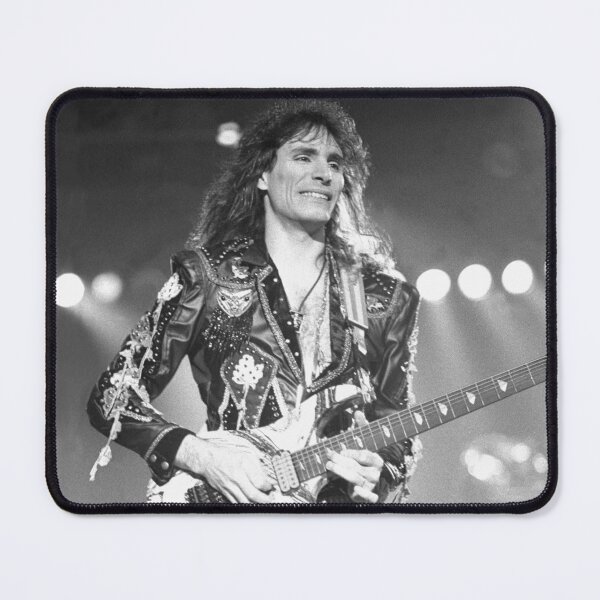 Item preview, Steve Vai BW Photograph designed and sold by ConcertImages.