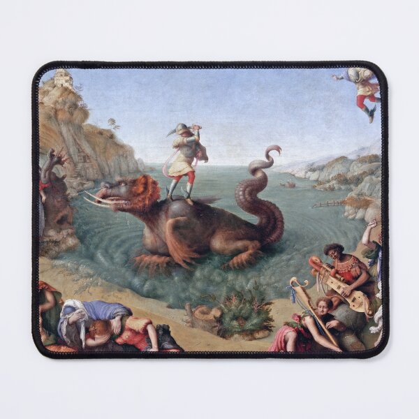 Artikelvorschau, Perseus rescuing Andromeda from the Cracken entworfen und verkauft von Vintage Designs +.