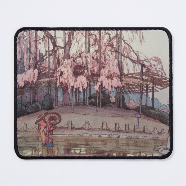Item preview, Yozakura in Rain by Hiroshi Yoshida designed and sold by Ukiyo-Studio.