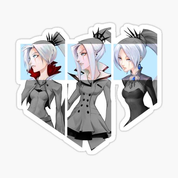 Artikel-Vorschau von RwbyHearts - Weiss Schnee, designt und verkauft von NickSilvaArt.