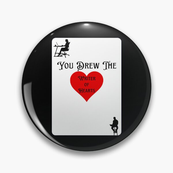 Item preview, You Drew The Writer of Hearts designed and sold by TheKnightWriter.