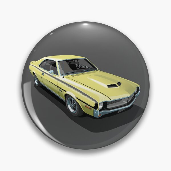 Item preview, AMC Javelin SST in Hialeah Yellow designed and sold by candc-retro.