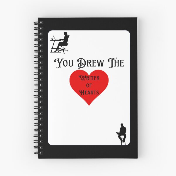 Item preview, You Drew The Writer of Hearts designed and sold by TheKnightWriter.