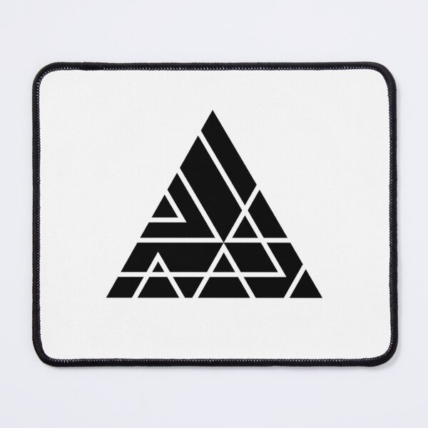 Item preview, Black Geometric Triangles designed and sold by THEDESIGNERTTY.