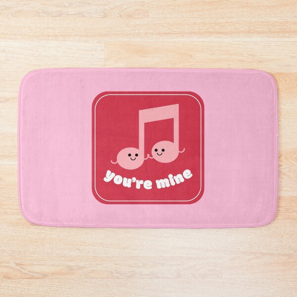 Item preview, You'r Mine Valentines Day Music Notes Art For Music Lovers And Songs Lover designed and sold by Funwithmusic.