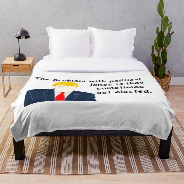 Item preview, The problem with political jokes is they sometimes get elected. designed and sold by DistinguishedMe.