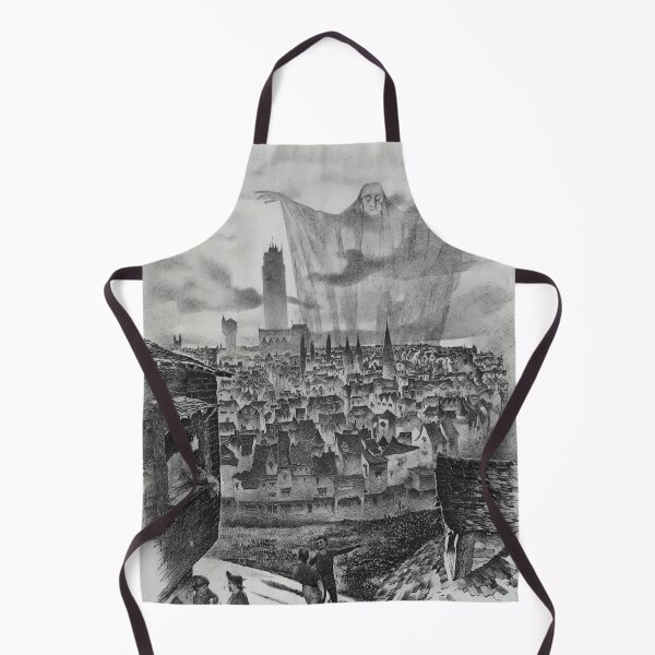 Item preview, Vintage Ghostly apparition illustration designed and sold by Vintage Designs +.