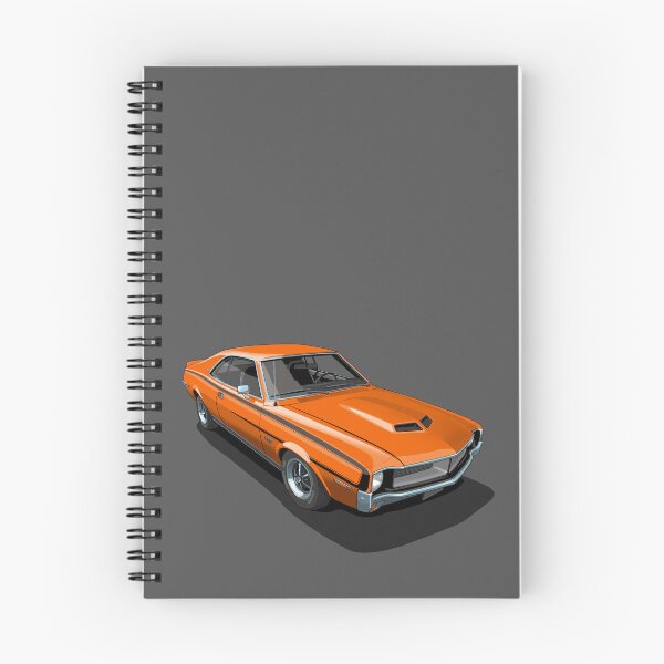 Item preview, AMC Javelin SST in Big Bad Orange designed and sold by candc-retro.
