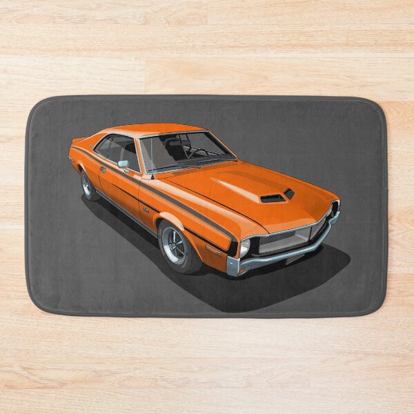 Item preview, AMC Javelin SST in Big Bad Orange designed and sold by candc-retro.