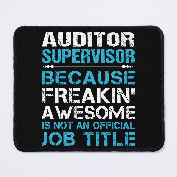 Item preview, Auditor Supervisor T Shirt - Freaking Awesome Job Gift Item Tee designed and sold by oetate4774.