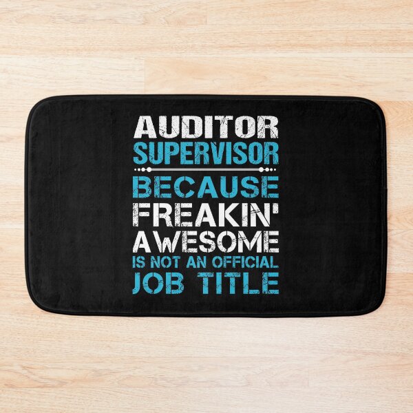 Item preview, Auditor Supervisor T Shirt - Freaking Awesome Job Gift Item Tee designed and sold by oetate4774.