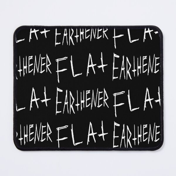 Item preview, Flat Earthener Gritty Joke Design (white) designed and sold by Michael Stewart.