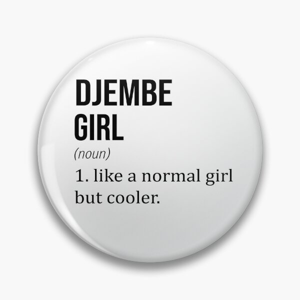 Item preview, DJEMBE Girl Like A Normal Girl But Cooler - DJEMBE Lover designed and sold by YukiShop.