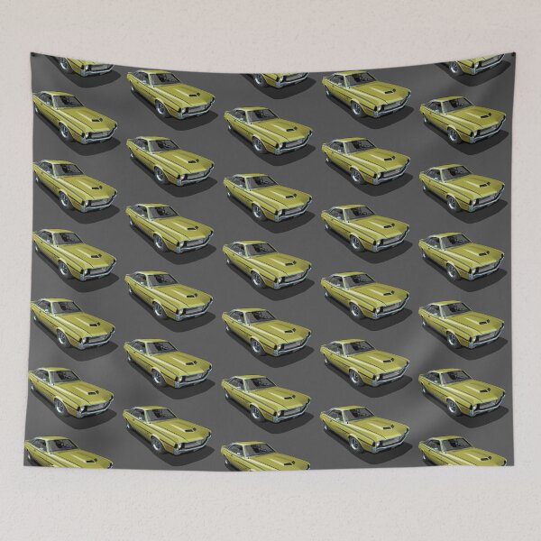 Item preview, AMC Javelin SST in Golden Lime designed and sold by candc-retro.