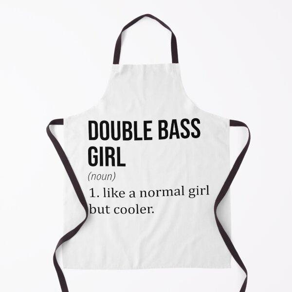 Item preview, DOUBLE BASS Girl Like A Normal Girl But Cooler - DOUBLE BASS Lover designed and sold by YukiShop.